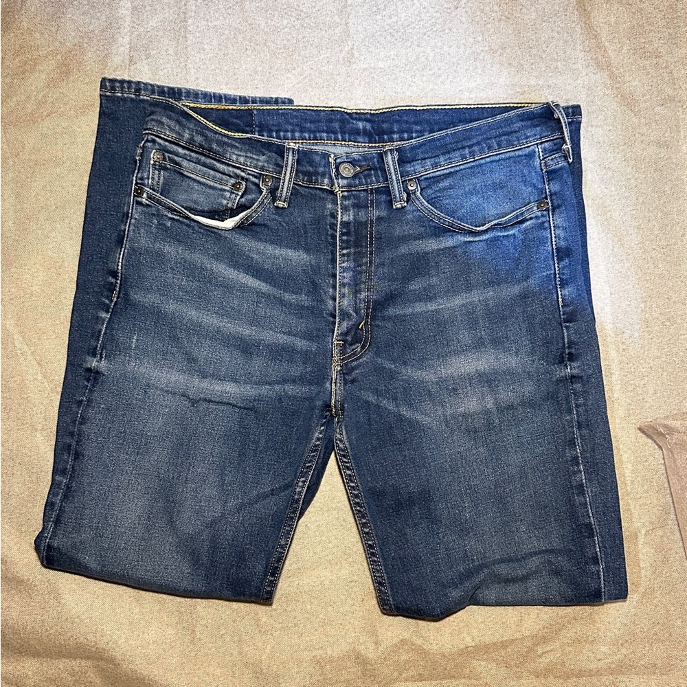 Levi Strauss Men's Blue Denim Jeans